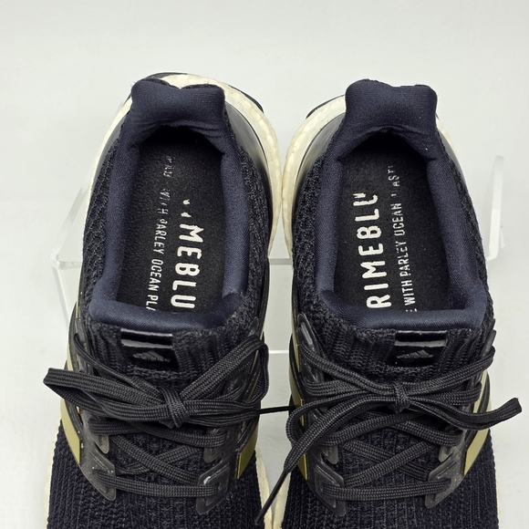 Adidas UltraBoost 4.0 Mens Sz 8.5 DNA Running Shoes Black Gold FY9316 Pre-owned - Picture 9 of 10